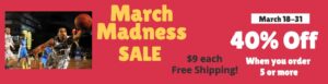 March Madness Sale I Daily Walk Devotion